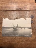 Ansichtkaart Mailboot naar Indië, IJmuiden, Verzamelen, Scheepvaart, Ophalen of Verzenden, Gebruikt, Motorboot of Zeilboot, Kaart, Foto of Prent