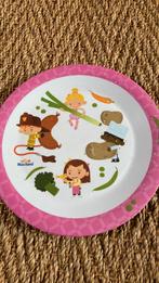 Leuk plastic bord roze beroepen, Ophalen of Verzenden, Gebruikt, Overige typen