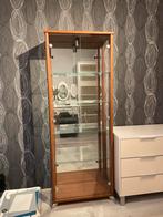 Glazen Vitrinekast, Huis en Inrichting, Kasten | Vitrinekasten, Ophalen, Minder dan 50 cm, Gebruikt, Glas