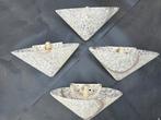 4 Murano wandlampjes, Antiek en Kunst, Antiek | Lampen, Ophalen of Verzenden