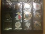 Verzameling Geocoins in map, Postzegels en Munten, Verzenden, Overige landen