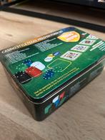 Pokerset chips en mat incl kaarten, Een of twee spelers, Ophalen of Verzenden, Gebruikt