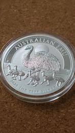1 oz Australische zilveren Emu-munt 2025, Verzenden, Zilver