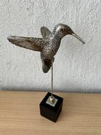 Zilverkleurig Vogelbeeld Ptmd Paradise, Huis en Inrichting, Ophalen of Verzenden
