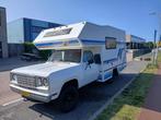 Dodge w200 V8 camper Uniek! 4wd lpg apk vrij belasting vrij, Alkoof, Startonderbreker, Treinzit, Bedrijf