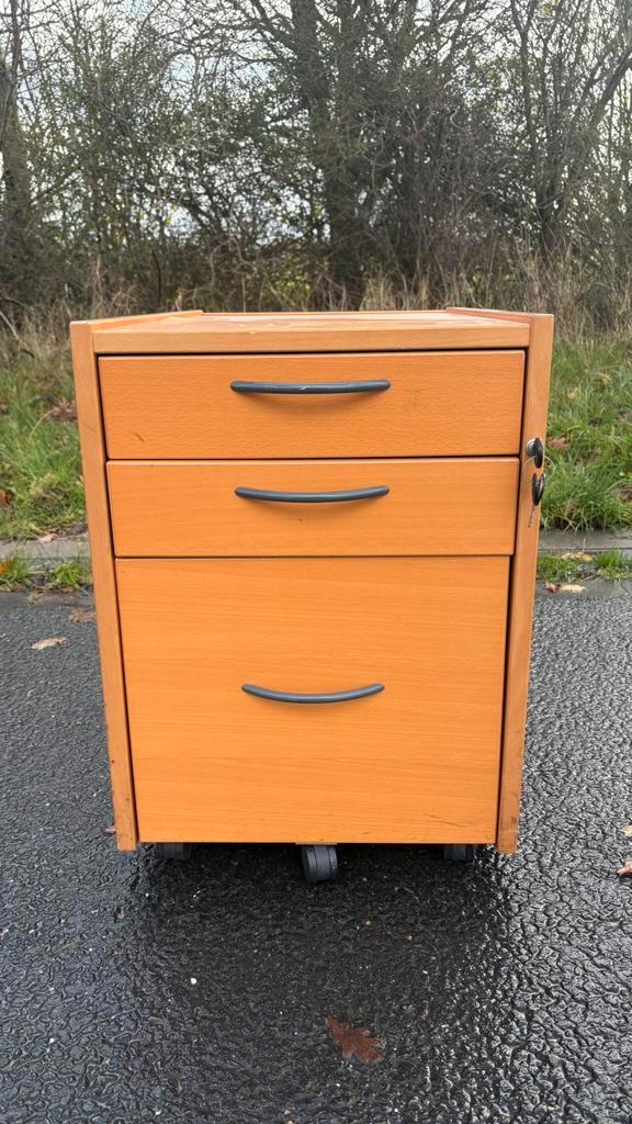 Ladeblok, Huis en Inrichting, Kasten | Ladekasten, Gebruikt, Minder dan 100 cm, Minder dan 50 cm, Overige houtsoorten, 3 of 4 laden