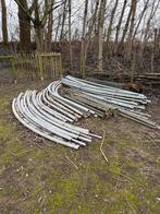 Tunnelkas Frame, Staal, Gebruikt, Folie, Kweekkas