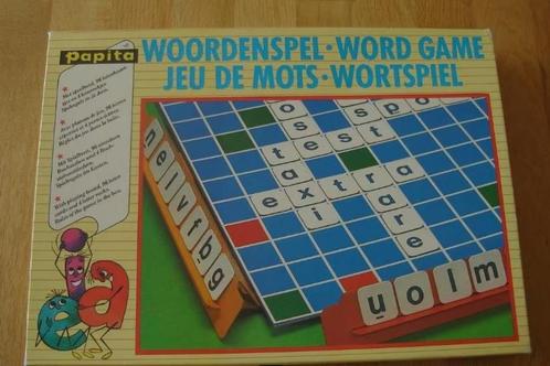 Woordenspel Papita., Hobby en Vrije tijd, Gezelschapsspellen | Bordspellen, Zo goed als nieuw, Verzenden