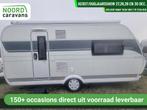 HOBBY 460 SFF DE LUXE QUEENSBED + MOVER + CASSETTE LUIFEL, Caravans en Kamperen, Mover, Hobby, Bedrijf, 6 tot 7 meter