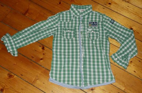 mooi Retour overhemd maat 6 - 116, Kinderen en Baby's, Kinderkleding | Maat 116, Zo goed als nieuw, Jongen, Overhemd of Blouse