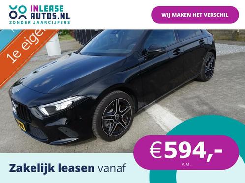 Mercedes A-klasse 250 e Progressive ,Sport, Burmester,leder,, Auto's, Mercedes-Benz, Bedrijf, Lease, Financial lease, A-Klasse