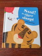 Britta Teckentrup - Ssst! De tijger slaapt karton boek, 3 tot 4 jaar, Ophalen of Verzenden, Zo goed als nieuw, Britta Teckentrup