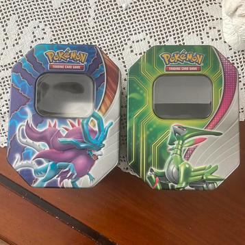 2 stuks pokemon bewaarblik beschikbaar voor biedingen