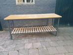 Werkbank 200 cm en/ of verrijdbare werkbank 120 cm, Doe-het-zelf en Verbouw, Werkbanken, Ophalen, Gebruikt