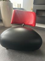 Leolux pallone puppy, Ophalen, Zo goed als nieuw, Rechthoekig, Leer