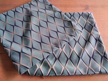 2 Sierkussenhoesjes aqua geometrisch patroon  beschikbaar voor biedingen