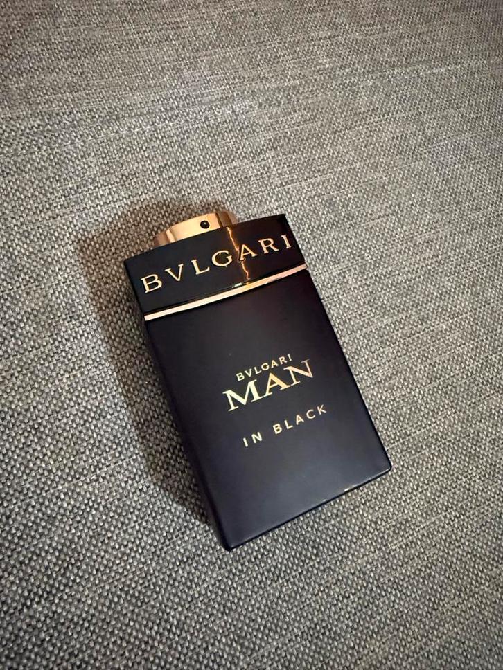 Bvlgari Man in Black - Herenparfum, Sieraden, Tassen en Uiterlijk, Uiterlijk | Parfum, Zo goed als nieuw, Ophalen of Verzenden
