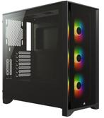 Nieuw! Clairvoyante Corsair iCUE 4000X RGB Tempered Glass Zw, Computers en Software, Computerbehuizingen, Ophalen of Verzenden