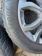 Origineel Mercedes Benz C velgenset met banden, Ophalen, Velg(en), 17 inch, Zomerbanden