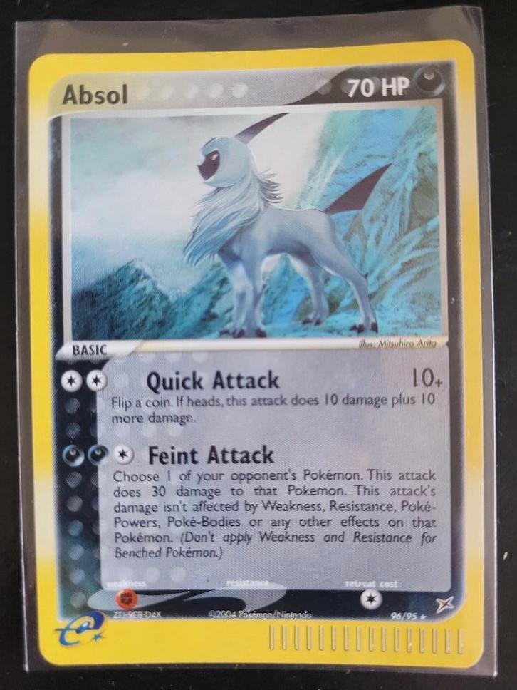 Absol (MA 96) EX Team Magma vs Team Aqua - Singles, Hobby en Vrije tijd, Verzamelkaartspellen | Pokémon, Gebruikt, Losse kaart