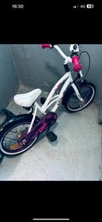 Meisje kinder fiets 16 inch, Fietsen en Brommers, Fietsen | Kinderfietsjes, Ophalen, Gebruikt
