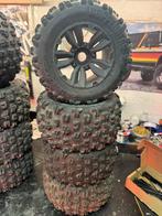 Arrma Jraton velgen met banden zeer goede staat, Ophalen of Verzenden, Gebruikt, 1:5 t/m 1:8, Auto