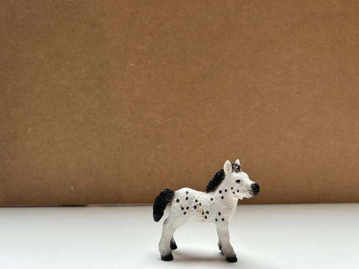 Schleich shetlander veulen 159, Verzamelen, Dierenverzamelingen, Zo goed als nieuw, Beeldje of Figuurtje, Paard, Ophalen of Verzenden