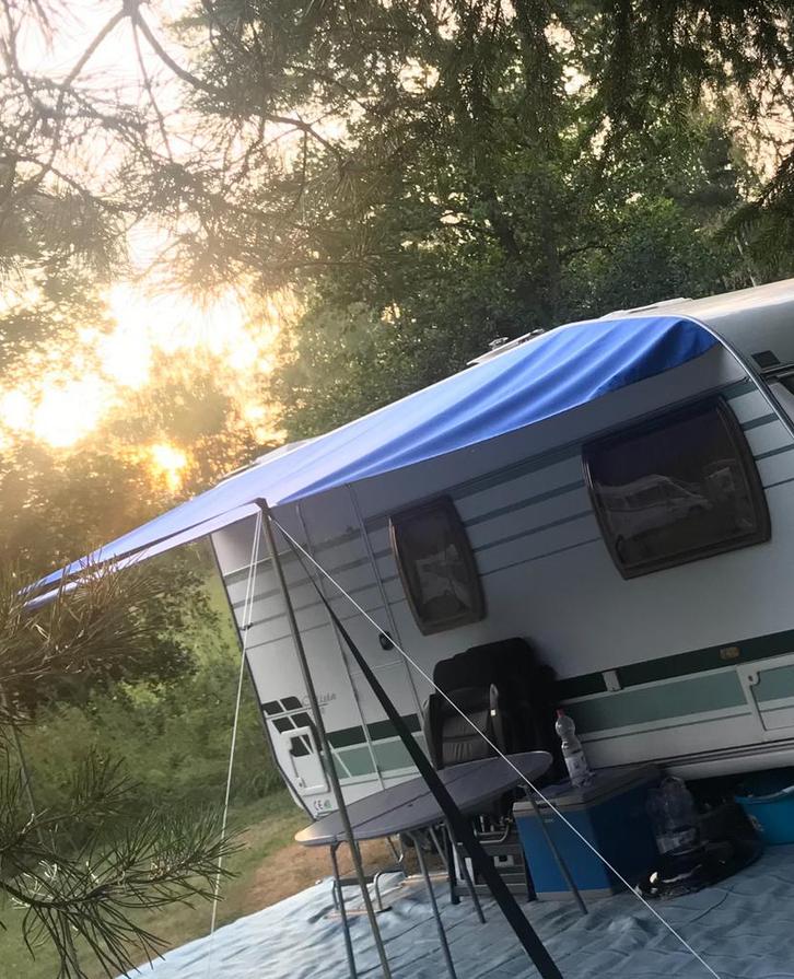 DWT Luifel - Omloop 450, Diepte 240 - Zo Goed Als Nieuw!, Caravans en Kamperen, Kampeeraccessoires, Ophalen of Verzenden
