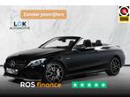 Mercedes-Benz C-Klasse Cabrio AMG 43 4MATIC Premium Plus Pac, Auto's, Automaat, Cabriolet, Zwart, Leder