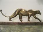 Bronzen panter art deco, Antiek en Kunst, Antiek | Koper en Brons, Ophalen of Verzenden, Brons