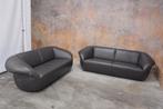 ZGANieuw! 2 leren Leolux Gynko design banken, Rechte bank, Design, Leer, 75 tot 100 cm