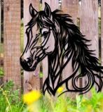 Metalen paardenkop wanddecoratie, Ut, Nieuw, Ophalen of Verzenden, Uno