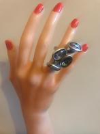 Uno de 50 ring (24) (275,- = 122,50) Breakfast With Lovers., Sieraden, Tassen en Uiterlijk, Ringen, Met kristal, Overige materialen