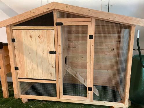 Nieuw kippenhok/konijnenhok te koop, Dieren en Toebehoren, Pluimvee | Toebehoren, Zo goed als nieuw, Kippenhok of Kippenren, Ophalen