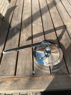 Chroom Douchekop - 20cm Diameter, Ophalen, Zo goed als nieuw, Met douche