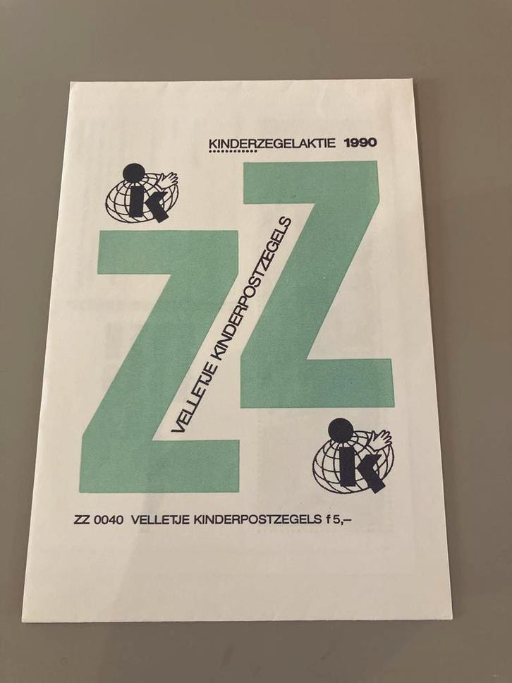 Kinderpostzegels 1990 - Velleje ZZ 0040 postfris, Postzegels en Munten, Postzegels | Nederland, Na 1940, Ophalen of Verzenden
