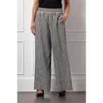 Studio Anneloes dames Grace broek zwart ecru kleur mt XS, Zwart, Ophalen of Verzenden, Zo goed als nieuw, Maat 34 (XS) of kleiner