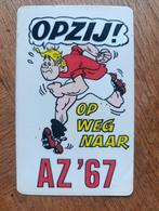 Vintage Dik Bruynesteyn Appie Happie sticker AZ '67, Ophalen of Verzenden, Zo goed als nieuw, AZ