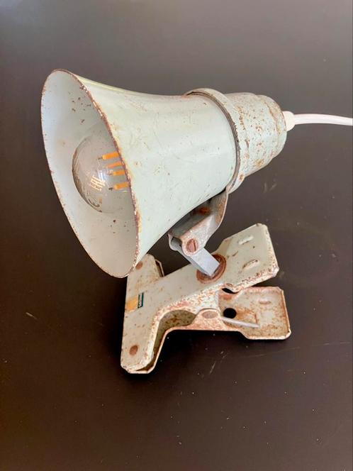Klemspot Philips vintage, Antiek en Kunst, Antiek | Lampen, Ophalen of Verzenden