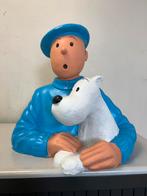 Mooi Kuifje met Bobby beeld / buste, Ophalen, Beeldje of Figuurtje, ., Zo goed als nieuw
