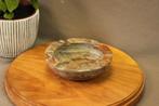 Vintage marmeren groen onyx asbak, Ophalen of Verzenden, Gebruikt, Asbak