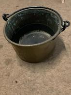Antieke ketel met zwaluw verbinding, Antiek en Kunst, Ophalen, Koper