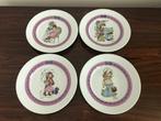 Sarah Kay Set van 4 bordjes Reutter porselein, Verzamelen, Ophalen of Verzenden, Huis en Inrichting