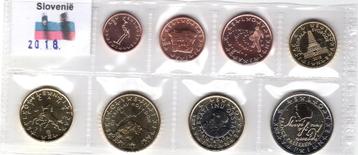 UNC set Slovenie 2018 - 1 cent t/m 2 euro beschikbaar voor biedingen