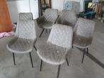 Set van 6 Kave stoelen, Gebruikt