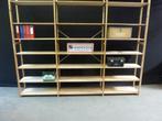 Set Houten stelling / legbordstelling / opbergrek 40cm diep, Ophalen, Gebruikt, Bruynzeel, Onbekend
