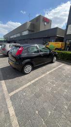 Fiat Punto 1.4 3DR 2006 Zwart, Auto's, Voorwielaandrijving, 4 cilinders, Zwart, Origineel Nederlands