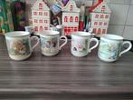 Villeroy Boch foxwood tales 4 mokken, Ophalen of Verzenden, Zo goed als nieuw, Overige stijlen, Kop(pen) en/of Schotel(s)