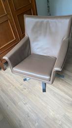 Designonstock fauteuil “ Djenne’”., Huis en Inrichting, Gebruikt, Minder dan 75 cm, Leer, Ophalen of Verzenden