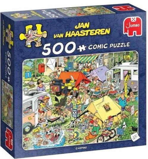 NIEUW puzzel 500 Jan van Haasteren De Camping ANWB editie, Hobby en Vrije tijd, Denksport en Puzzels, Nieuw, Legpuzzel, 500 t/m 1500 stukjes